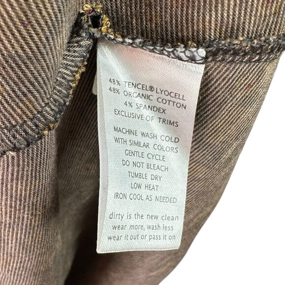 Toad & Co Rosalind Gray & Gold Floral Knit Dress Size L - Picture 7 of 7